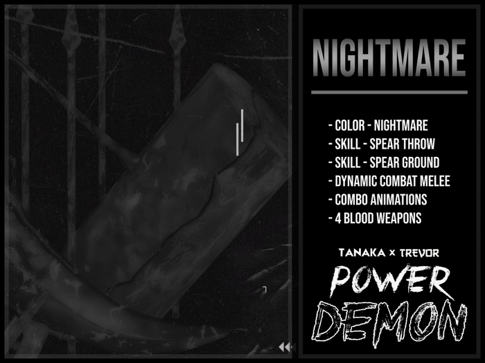 [TANAKA x TREVOR] - POWER DEMON - (NIGHTMARE)