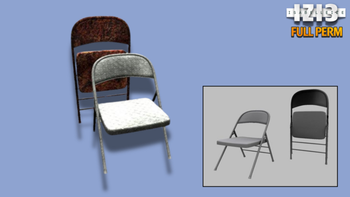 Mesh Folding Chair & Chair Full perm isabelleize