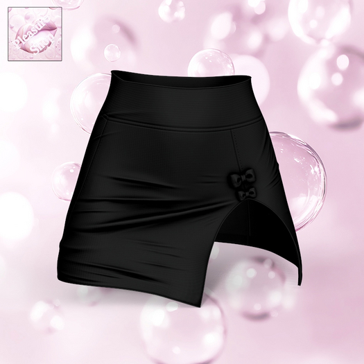 Black Bow Skirt LaraX
