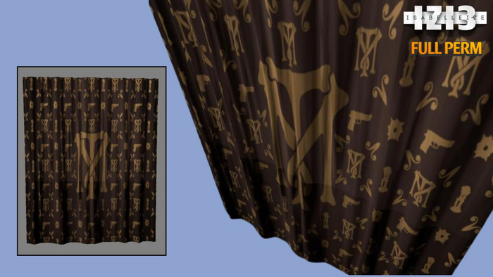 Mesh Scarface Curtain Mega Full Perm 3 impact isabelleize