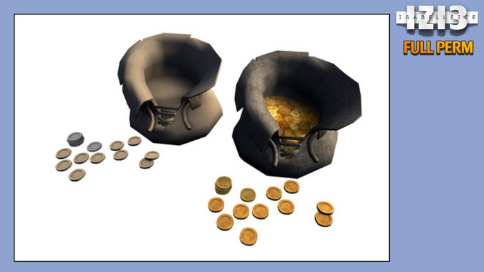 Mesh Money Purse Gold - Full Perm