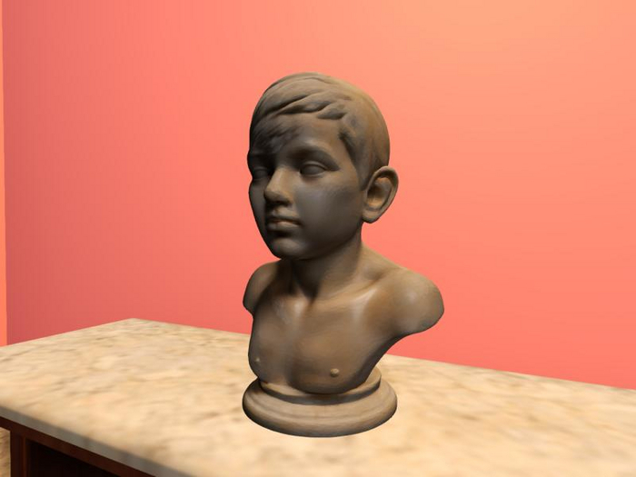 Silent Boy Innocence Bust