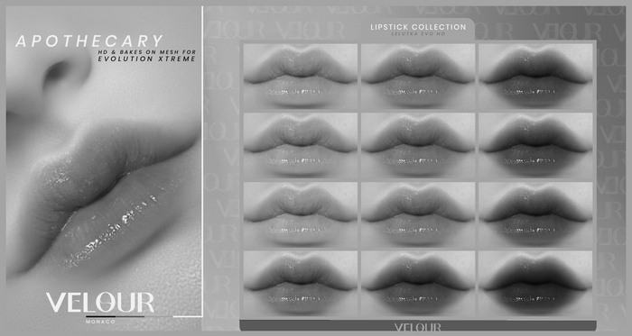 VELOUR "APOTHECARY" LIPSTICK DEMO
