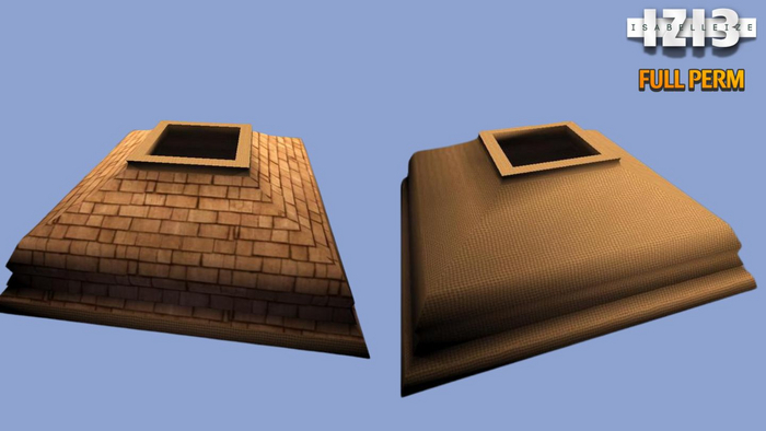 Square Roof Mesh - Full Perm