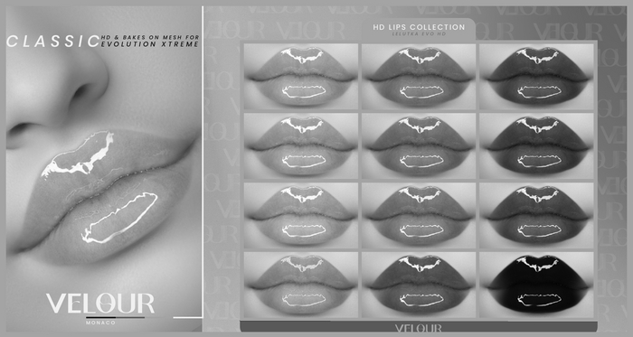 VELOUR "CLASSIC" LIPSTICK DEMO