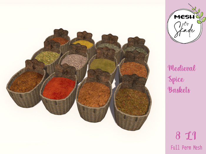 MBS - Medieval Spice Baskets