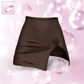 Brown Bow Skirt LaraX
