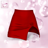 Red Bow Skirt LaraX