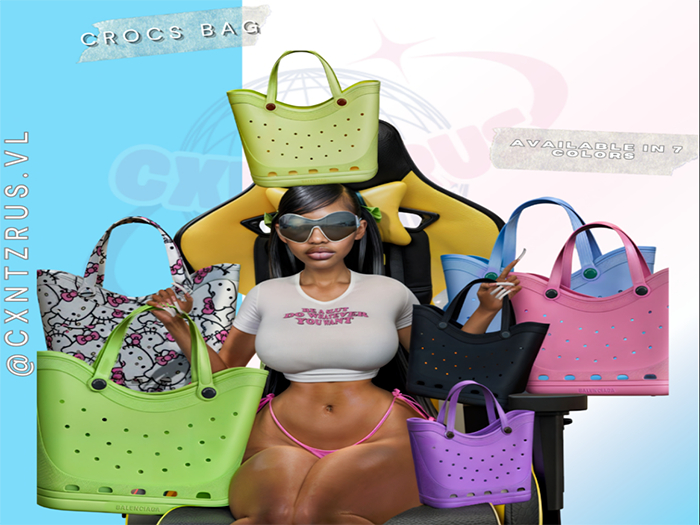 !cxntzRus Crocs Bag FP