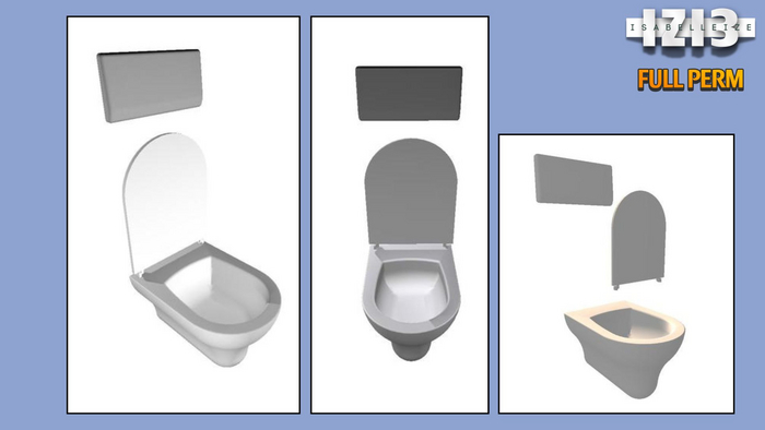 Mesh Toilet Complet set Full Perm isabelleize 2 impact