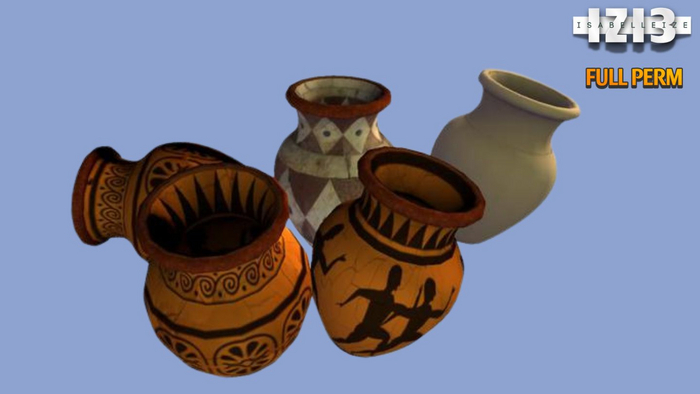 Mesh Vase 4 design Inka Full Perm isabelleize
