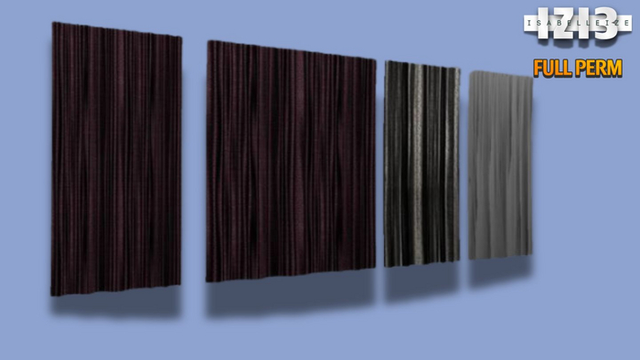 Mesh Curtain Mega Full Perm 3 impact isabelleize