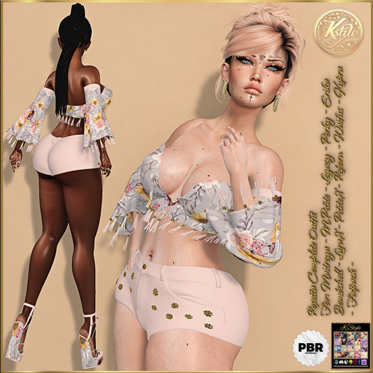 [K-Style] ROSETTA COMPLETE OUTFIT - FATPACK #9