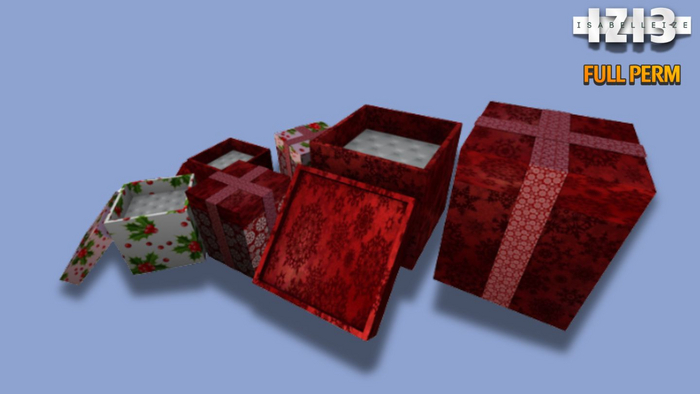 Mesh Present Boxes 2 Set Full Perm isabelleize