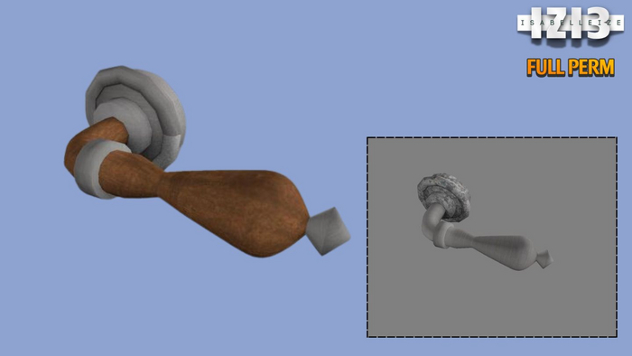 Mesh Door Handle - Full Perm