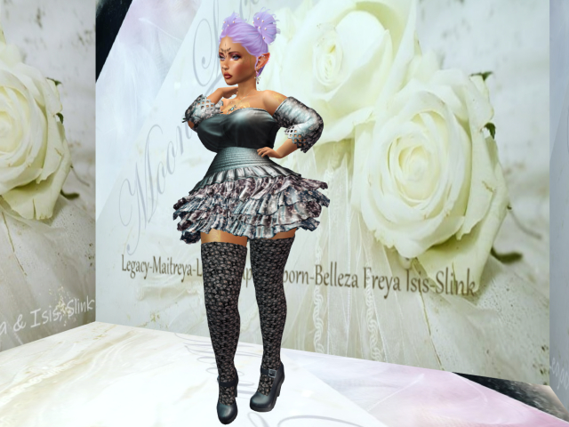 LILY'S Black Lilies ~.~ Ruffle Dress Set [SLink]