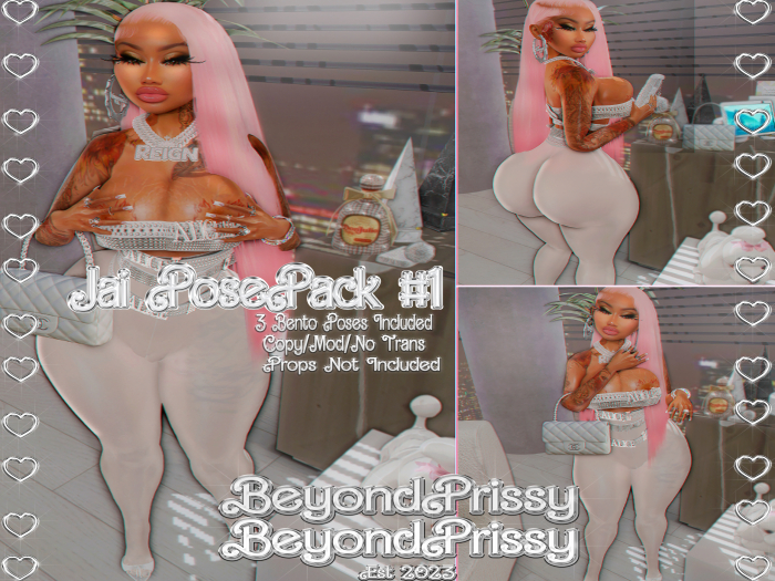 //Bp Jai PosePack #1    - Add To Unpack