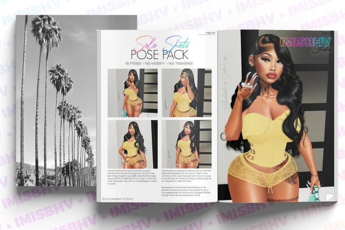 //IMISBHV//  Solo Shots PosePack