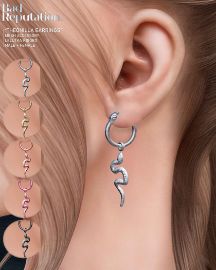 Bad Reputation - Theonilla Earrings