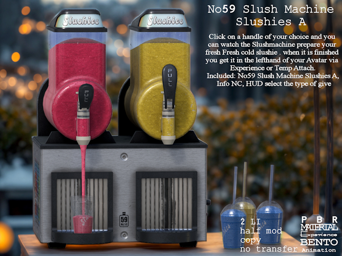 No59 Slush Machine Slushies A
