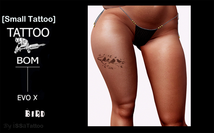 [Small Tatto] **BOM** BIRD