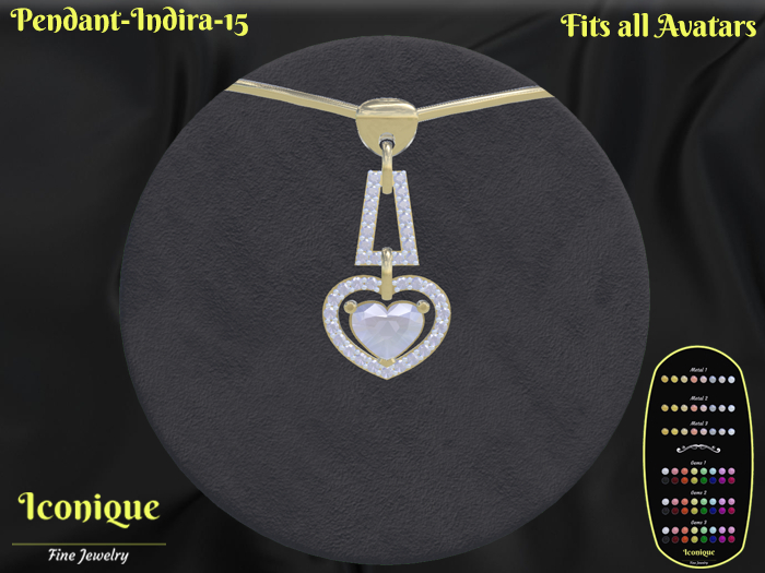 Pendant-Indira-15  - Jewelry Box