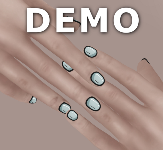 Veechi - Oval Female // Mesh Nails DEMO