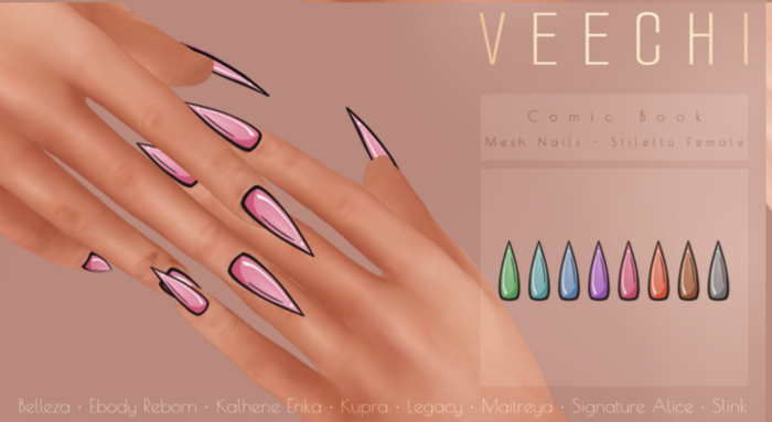 Veechi - Comic Book // Stiletto Female