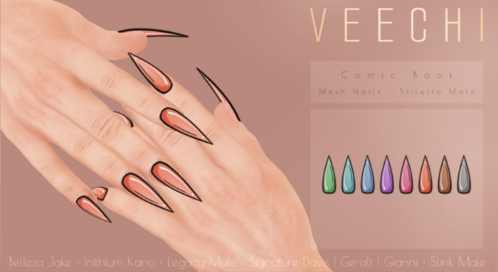 Veechi - Comic Book // Stiletto Male 