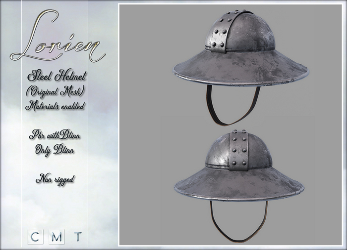 LORIEN STEEL HELMET BOXED
