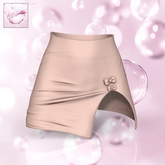 Beige Bow Skirt Reborn