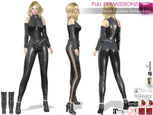 Full Perm Black Latex Long Arm Warmers For Maitreya 5.3 LaraX Ebody Reborn Legacy Belleza Slink Tonic Ocacin
