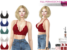 Full Perm Red Lace Bralet Top For Legacy Maitreya 5.3 LaraX Slink Belleza Tonic Ocacin Classic Ebody Reborn
