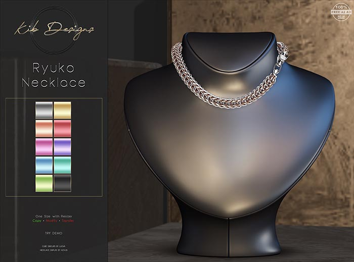KiB Designs - Ryuko Necklace FATPACK