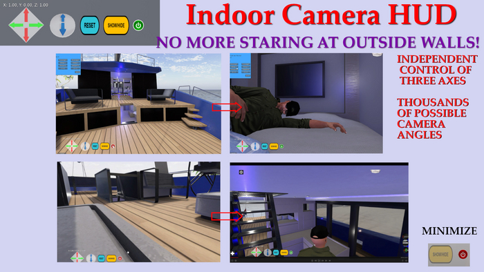 Indoor Camera HUD 1.0