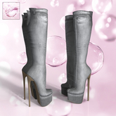 Grey Trend Boots LaraX