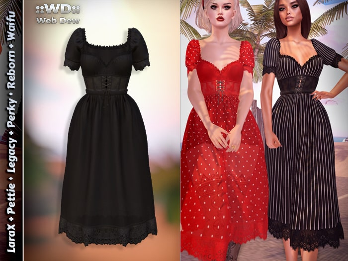 ::WD:: Dress Miranda - Black