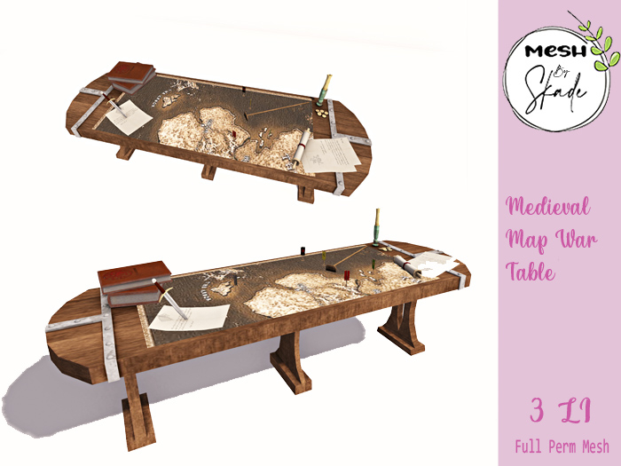 MBS - Medieval Map War Table 