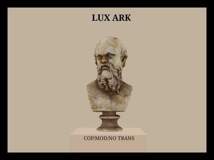 LUX ARK - Philosopher Bust