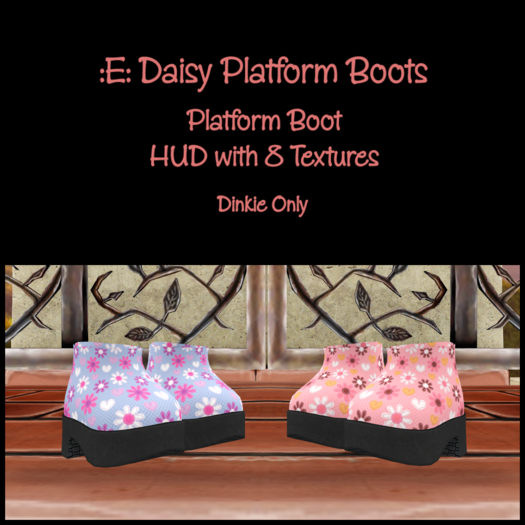 :E: Daisy Platform Boots