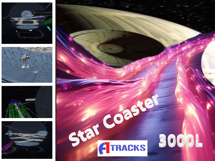 A1 Tracks Star Coaster