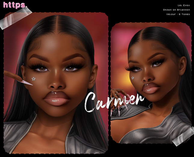 [ https ] "Carmen" Skin Praline