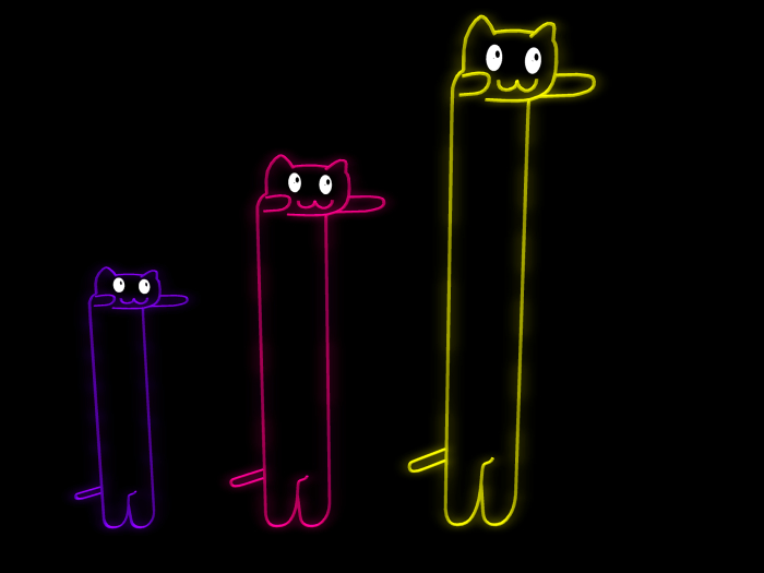 Neon Cats FULL PERM
