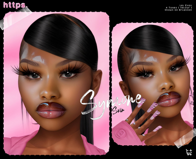 [ https ] "Symone" Skin Brownie