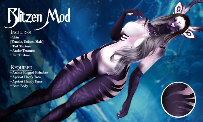 FK* Blitzen ☾☾3☽☽ ☾☾BOM☽☽ ☾☾Furry Mod☽☽