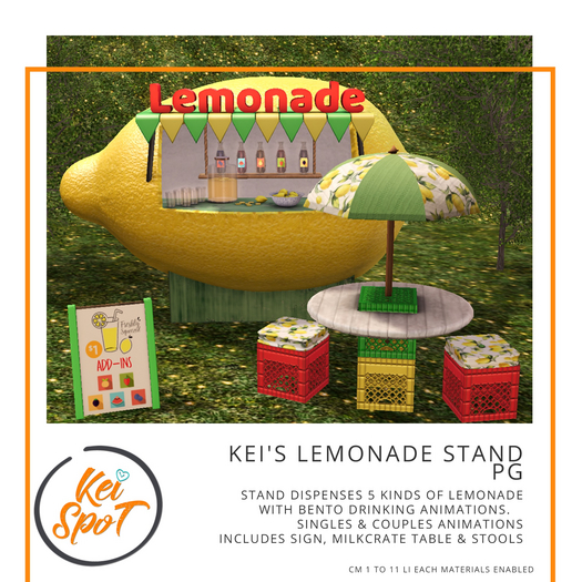 Kei's Lemonade Stand PG
