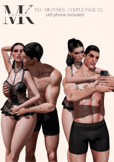 150 - MK POSES - COUPLE PACK 02