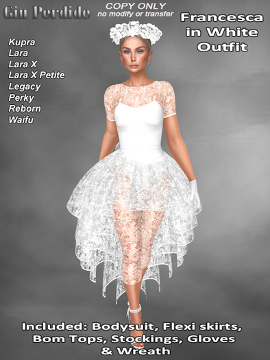 Francesca Outfit White