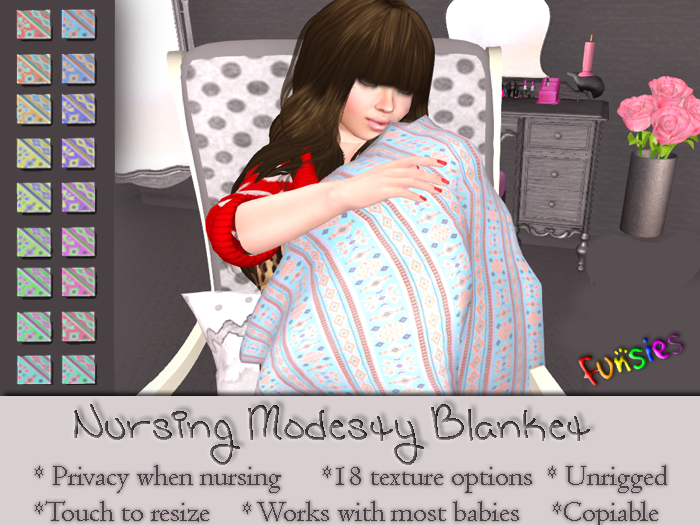 FUNSIES Nursing Modesty Blanket [boxed]