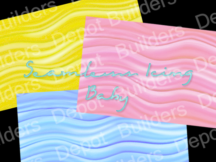 FULL PERM 3 Baby Icing Seamless Textures